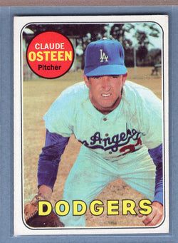 1969 Topps #528 Claude Osteen (a) EX   GO501