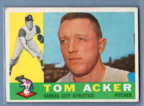 1960 Topps #274 Tom Acker EX  GO480