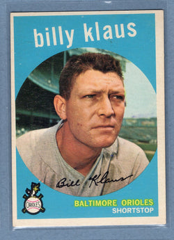 1959 Topps #299 Billy Klaus EX-MT  GO213