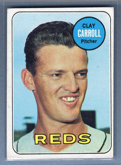 1969 Topps #26 Clay Carroll VG-EX   GO149