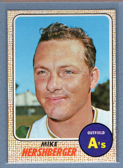 1968 Topps #18 Mike Hershberger (a)  EX-MT  GO550