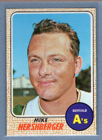 1968 Topps #18 Mike Hershberger (a)  EX-MT  GO550