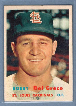 1957 Topps #94 Bobby Del Greco(1) VG-EX  GO295