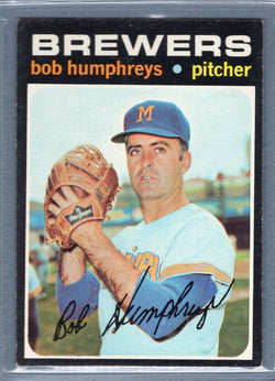 1971 Topps #236 Bob Humphreys  EX  SB1