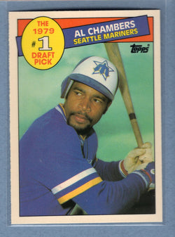 1985 Topps Tiffany #277 Al Chambers NM
