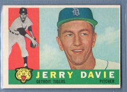 1960 Topps #301 Jerry Davie EX-MT Set Break 1