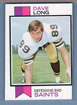 1973 Topps #356 Dave Long EX     GO375