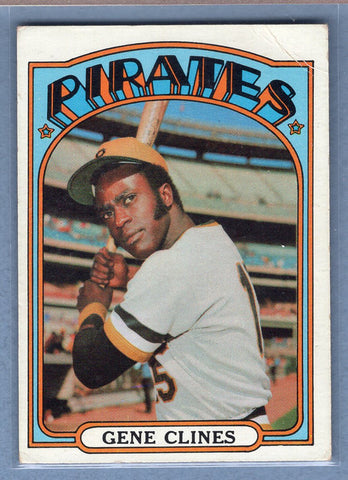 1972 Topps #152 Gene Clines  G-VG  GO315