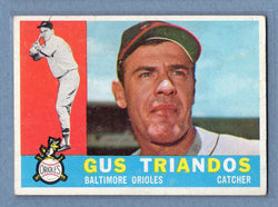 1960 Topps #60 Gus Triandos EX  GO522