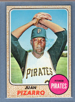 1968 Topps #19 Juan Pizarro   EX-MT  GO550