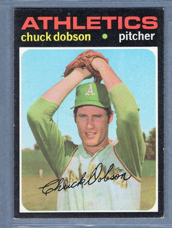 1971 Topps #238 Chuck Dobson  EX  GO747