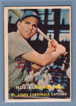 1957 Topps #182 Hobie Landrith VG-EX  GO130