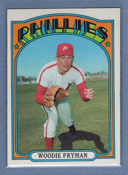 1972 Topps #357 Woody Fryman EX-MT  GO483