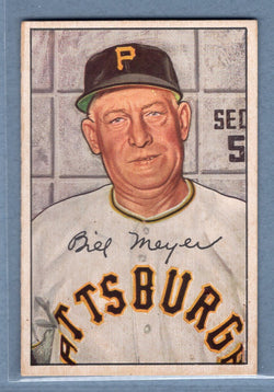 1952 Bowman #155 Billy Meyer EX    GO29