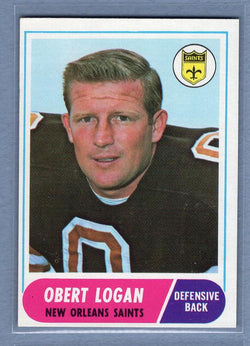 1968 Topps #4 Obert Logan EX-MT  GO155