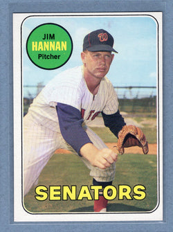 1969 Topps #106 Jim Hannan  EX-MT  GO700