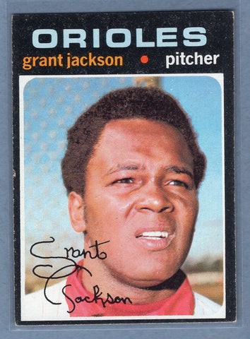 1971 Topps #392 Grant Jackson (c) EX  GO950