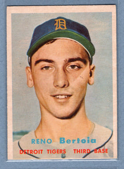1957 Topps #390 Reno Bertoia (a) EX   GO260