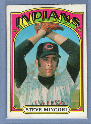 1972 Topps #261 Steve Mingori EX  GO500