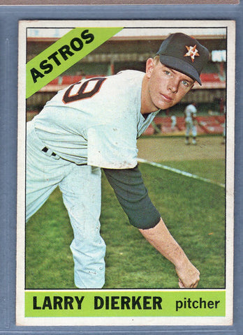 1966 Topps #228 Larry Dierker VG-EX  GO368