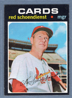 1971 Topps #239 Red Schoendienst (HOF)  EX  GO747