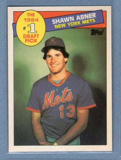 1985 Topps Tiffany #282 Shawn Abner NM