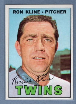 1967 Topps #133 Ron Kline EX-MT Set Break GO428