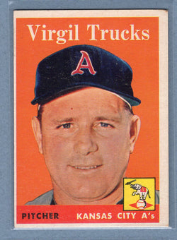 1958 Topps #277 Virgil Trucks  VG-EX  GO387
