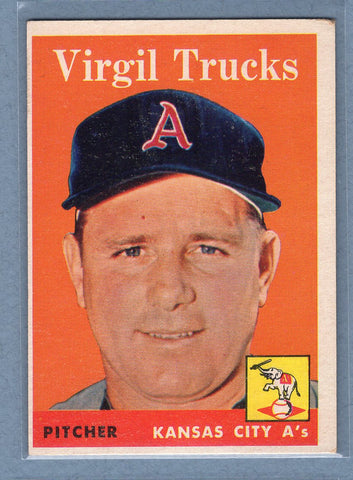1958 Topps #277 Virgil Trucks  VG-EX  GO387