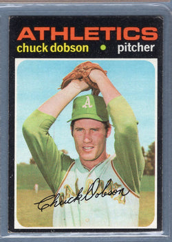 1971 Topps #238 Chuck Dobson  EX  SB1
