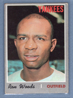1970 Topps #253 Ron Woods  VG  GO695