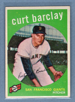 1959 Topps #305 Curt Raydon EX  GO213