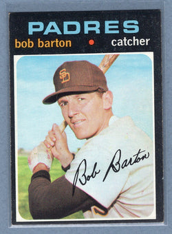 1971 Topps #589 Bob Barton  EX  GO501