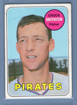 1969 Topps #596 Chuck Hartenstein VG-EX  GO645