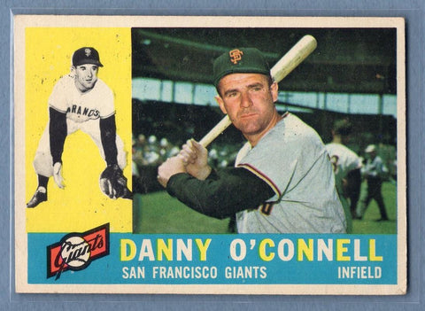 1960 Topps #192 Danny O'Connell EX   GO550