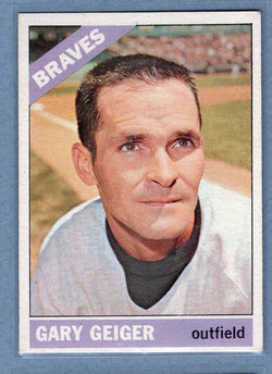 1966 Topps #286 Gary Geiger (cr) G-VG  GO300