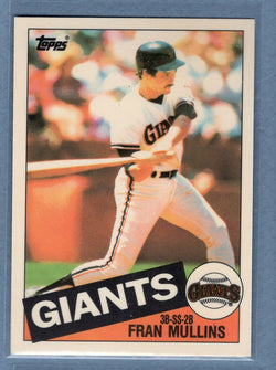 1985 Topps Tiffany #283 Fran Mullins NM