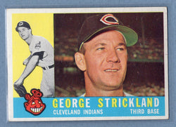 1960 Topps #63 George Strickland EX-MT  GO522