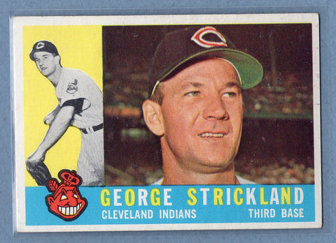 1960 Topps #63 George Strickland EX-MT  GO522