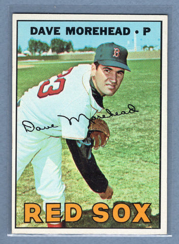 1967 Topps #297 Dave Morehead EX-MT  GO360
