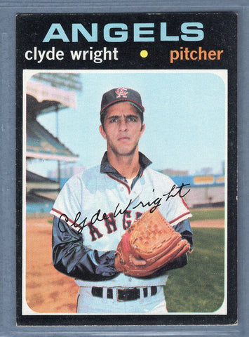 1971 Topps #240 Clyde Wright  EX  GO747