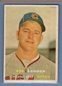 1957 Topps #371 Bob Lennon EX    GO38