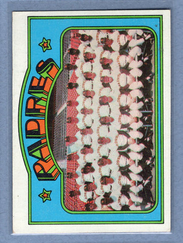 1972 Topps #262 San Diego Padres EX  GO500