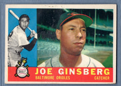 1960 Topps #304 Joe Ginsberg VG Set Break 1