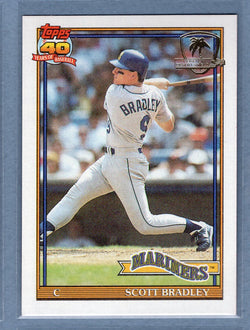 1991 Topps Desert Shield #38 Scott Bradley  NM  GO600