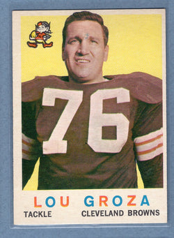 1959 Topps #60 Lou Groza (HOF) EX  GO138