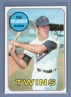1969 Topps #194 Ted Uhlaender  EX-MT  GO602