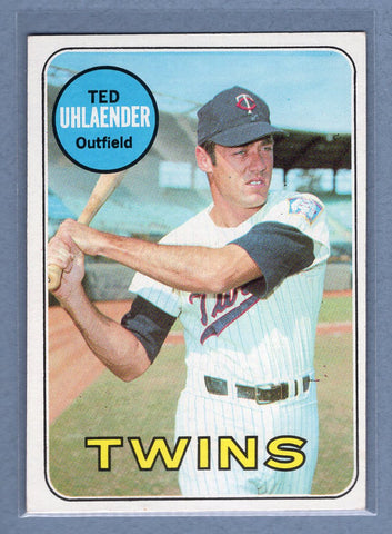 1969 Topps #194 Ted Uhlaender  EX-MT  GO602