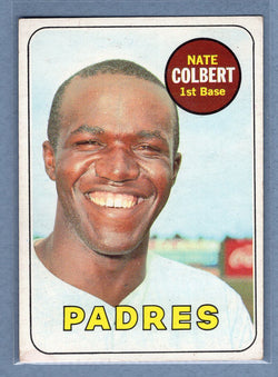 1969 Topps #408 Nate Colbert (a) EX  GO350