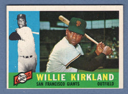 1960 Topps #172 Willie Kirkland E   CCS29
